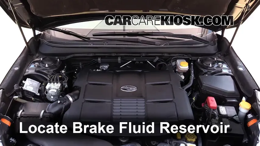 2015 Subaru Outback 3.6R Limited 3.6L 6 Cyl. Líquido de frenos Agregar fluido